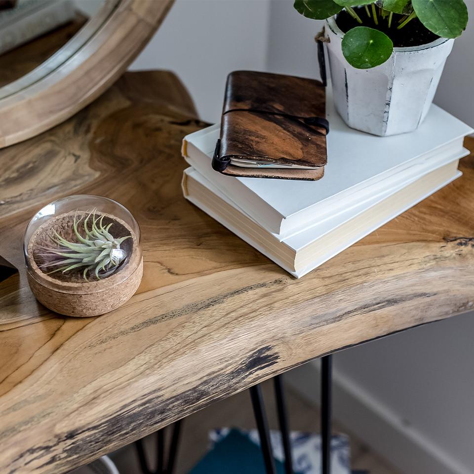 Oscar C Table - Dark Oak