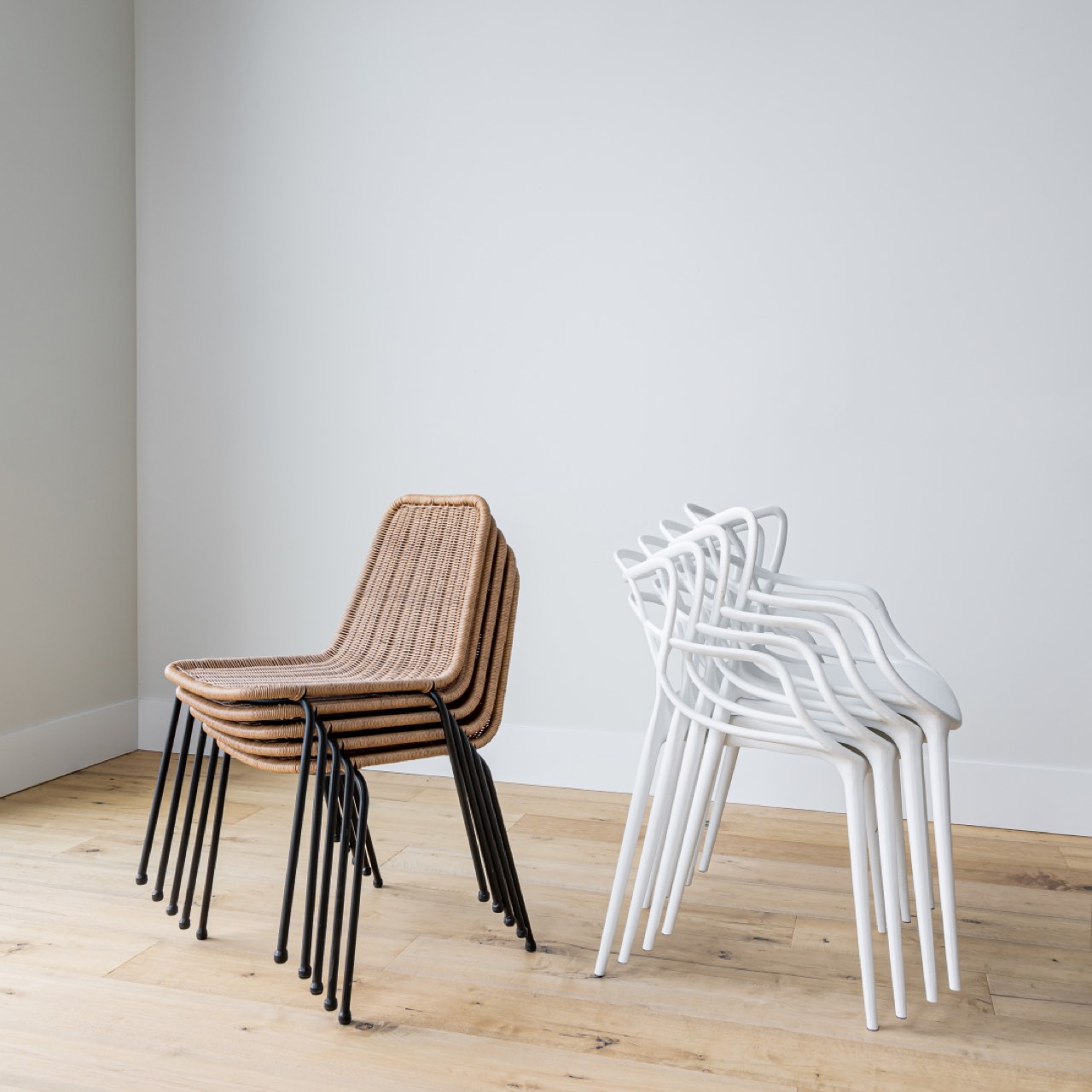 椅子 IDEE LANGUE STACKING CHAIR Natural LANGUE STACKING CHAIR Natural｜チェア一覧｜IDEE SHOP Online