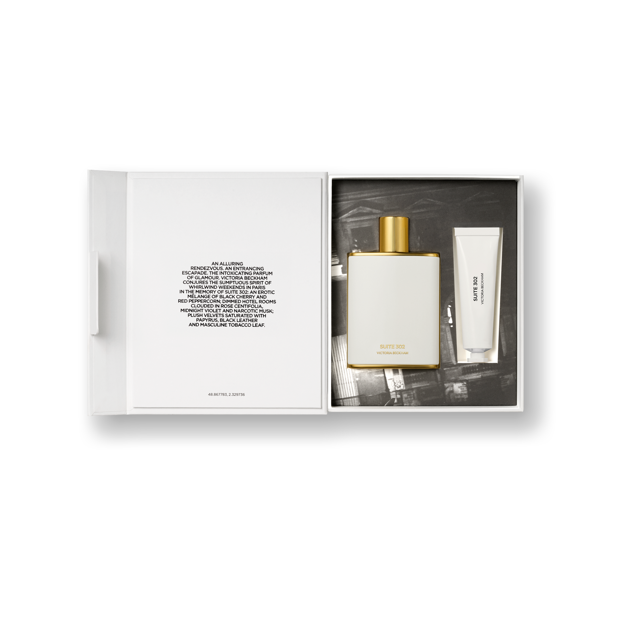 Suite 302 Fragrance Gift Set: Eau de Parfum 50ml + Hand Cream
