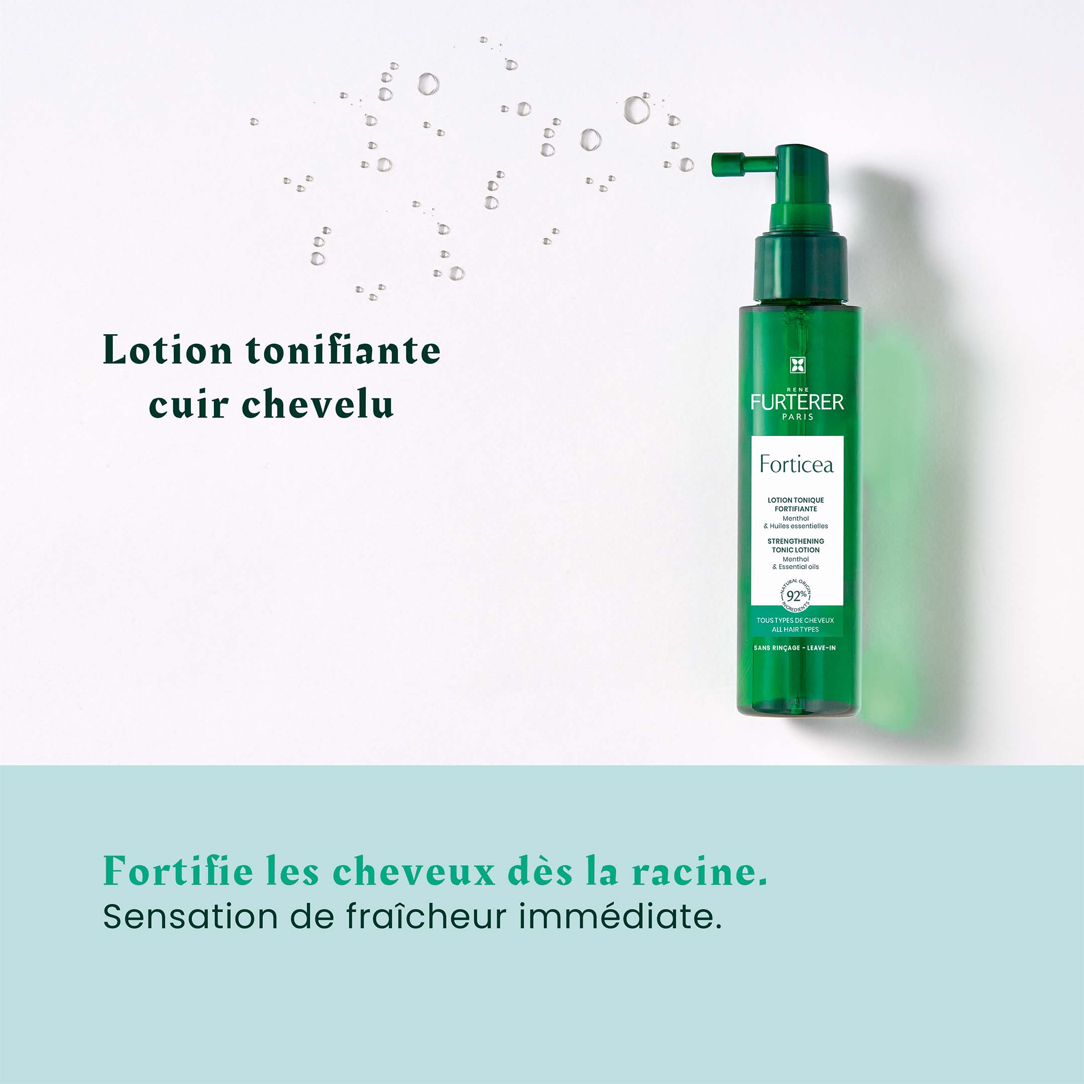 René Furterer Fortifying And Invigorating Hair Lotion - Forticea - 100Ml