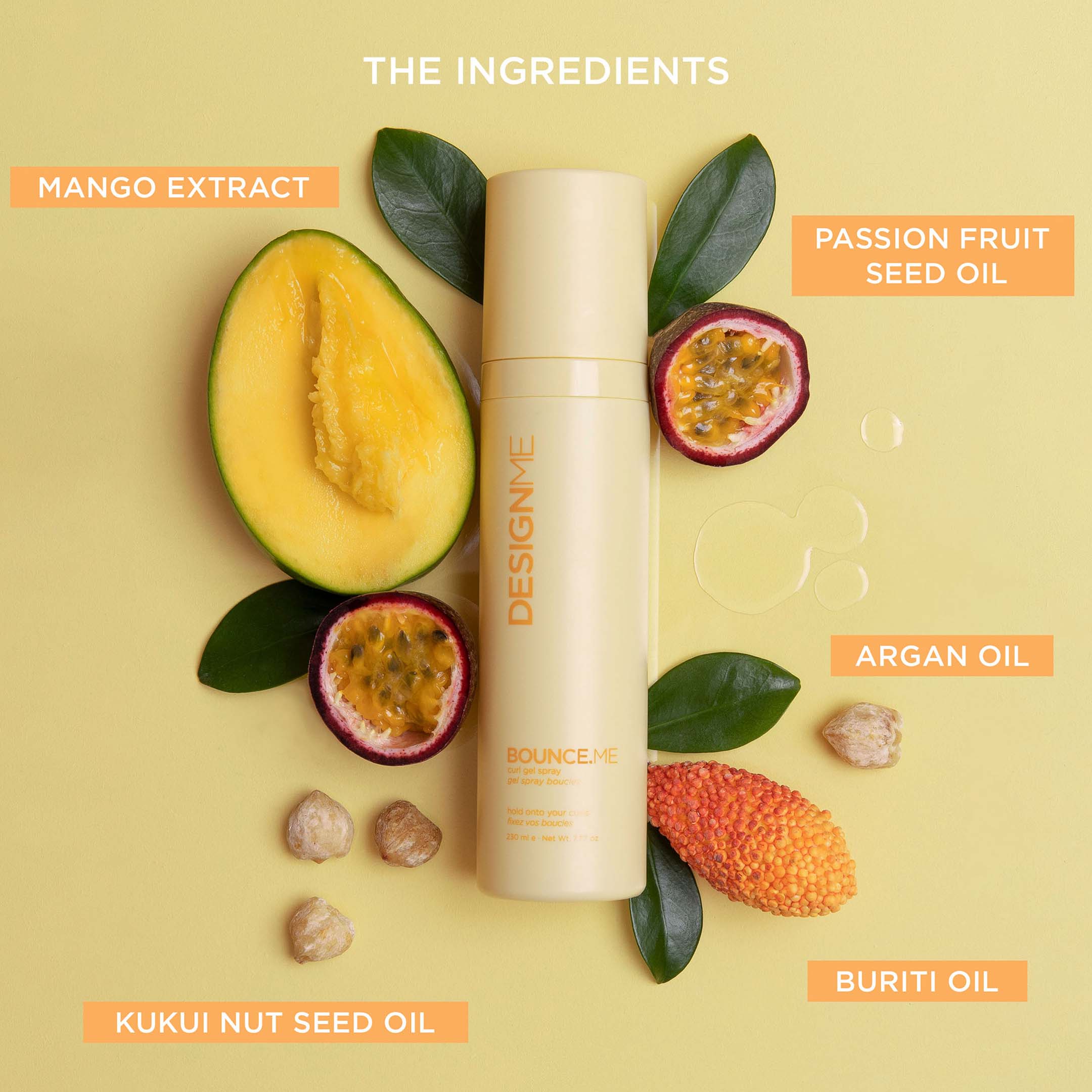 Bounce.Me Curl Spray Gel 230 Ml / 7.77 Oz