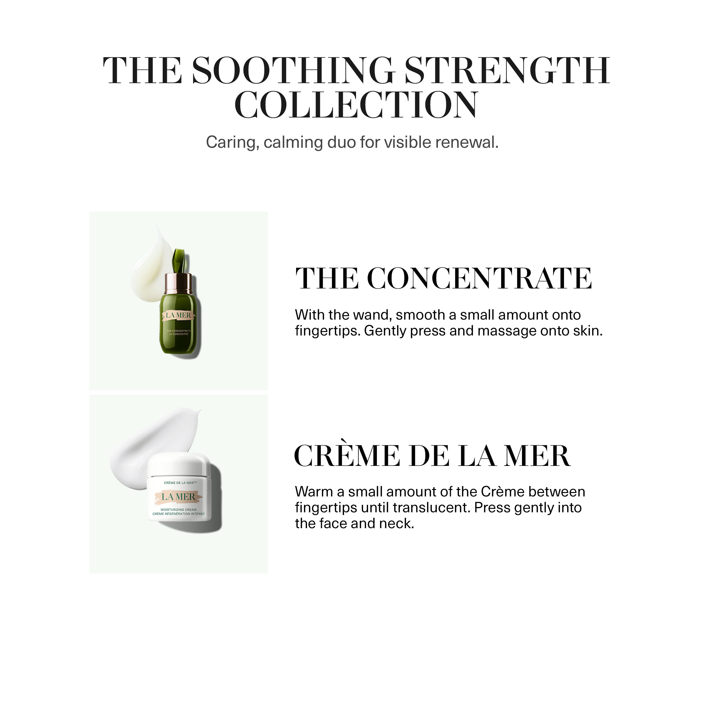 La collection de force apaisante