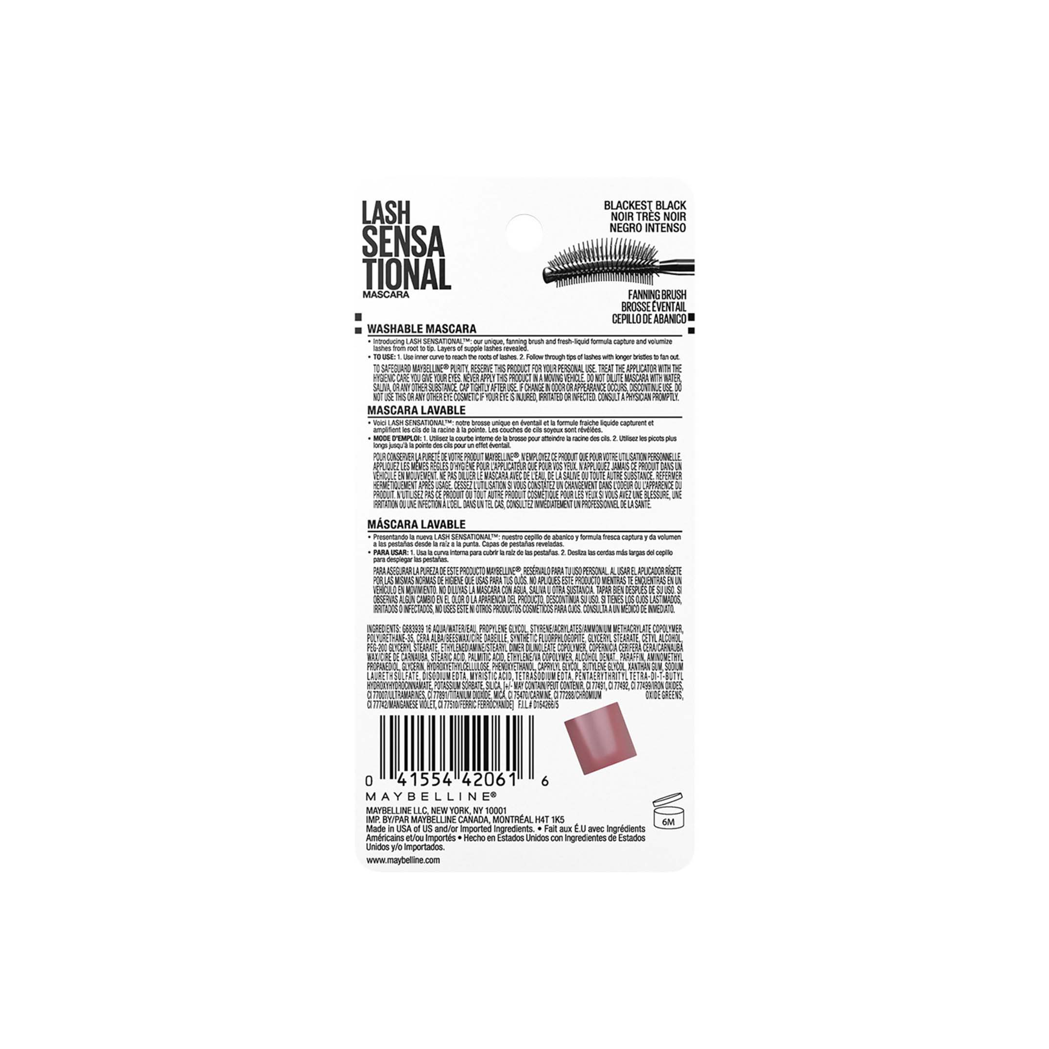 Lash Sensational Blackest Black