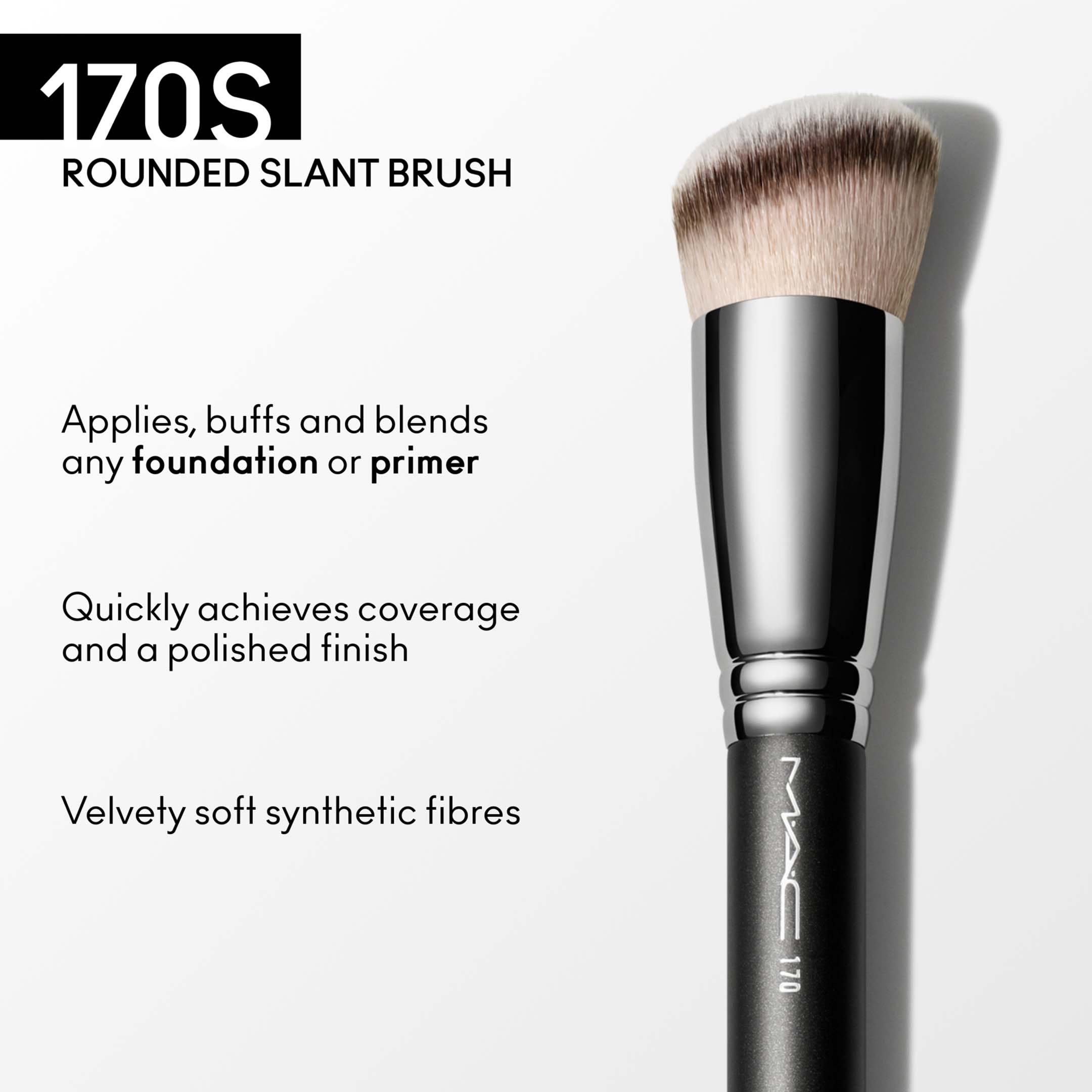 170 Synthétique Rounded Slant Pinceau