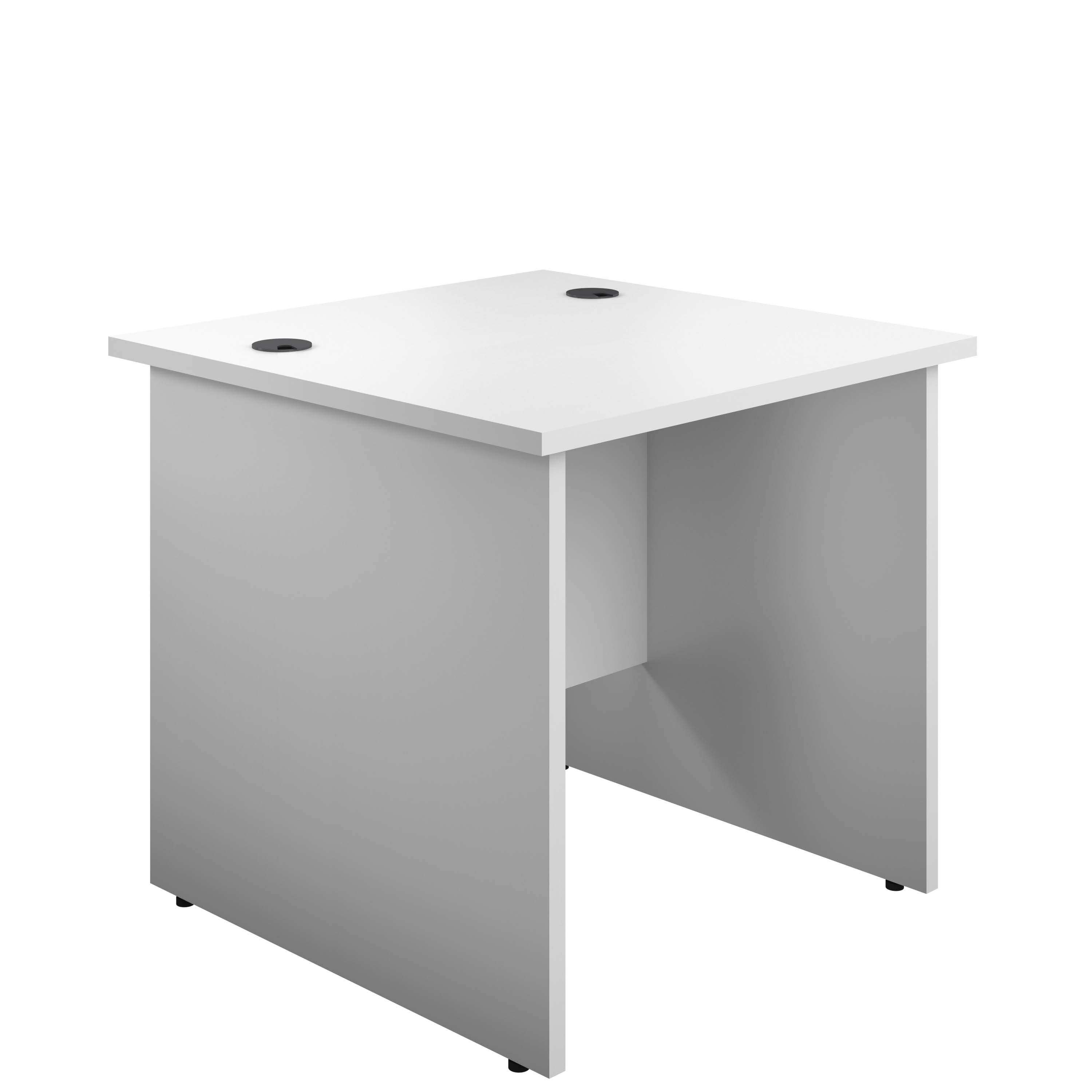 Panel Rectangular Desk | 800X800 | White