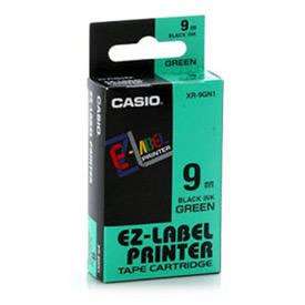 Casio XR-9GN1 Black on Green