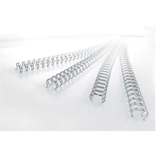 GBC Silver Wire Binders (34 Loop) - 8mm 100pk