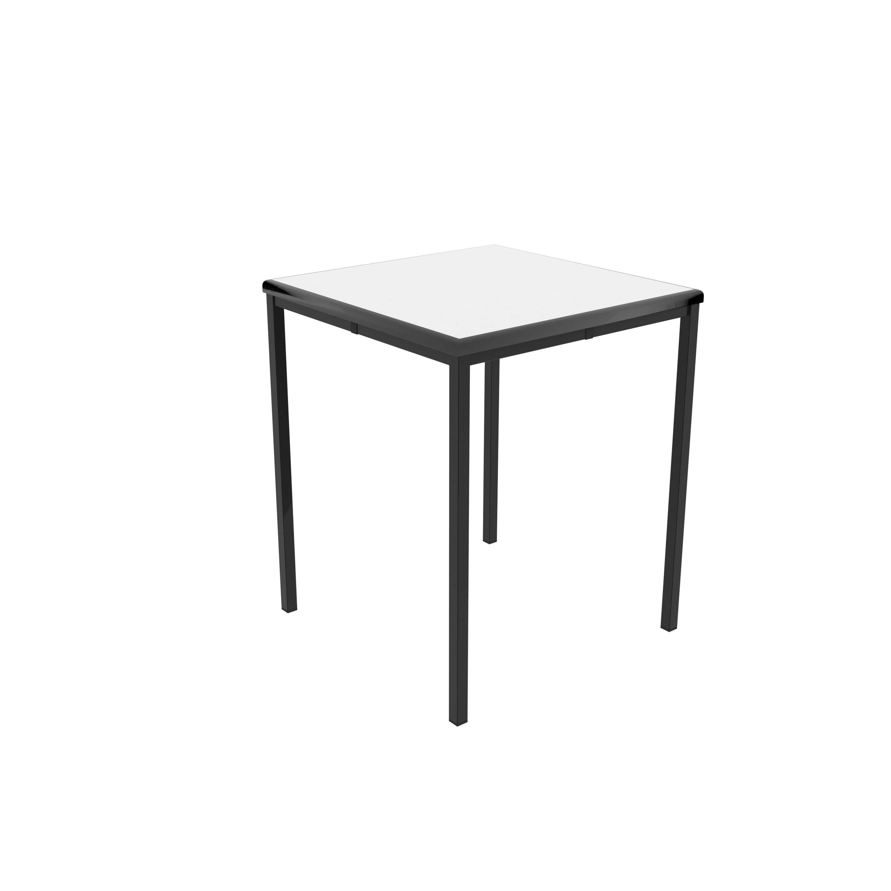 Titan Table | 600 X 600 X 640 | Grey/Black