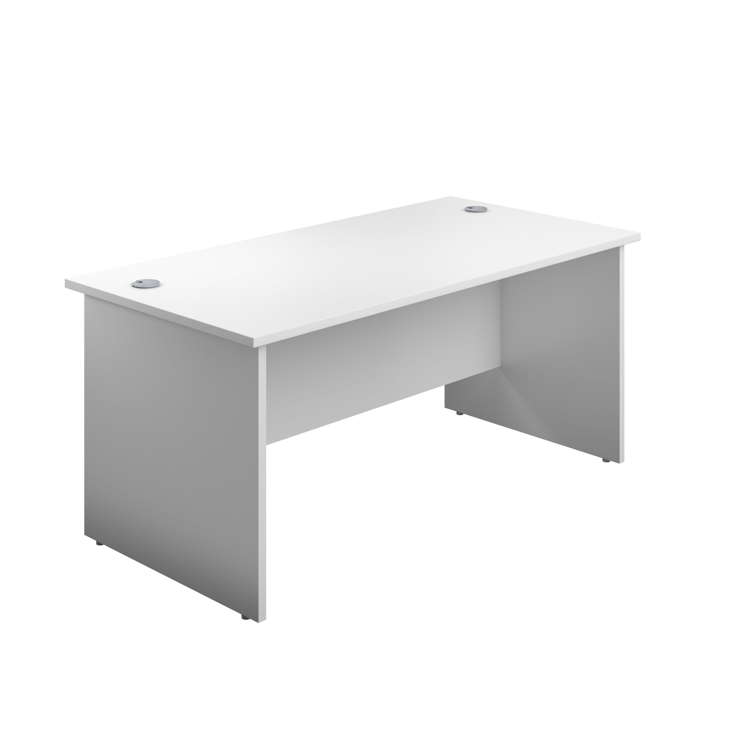 Panel Rectangular Desk | 1600X800 | White