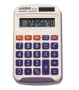 Aurora HC133 Handheld Calculator