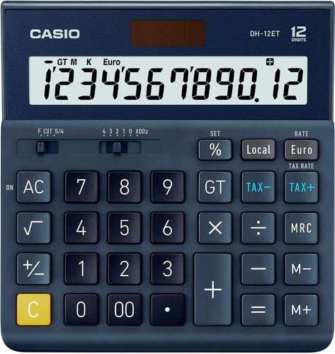 Casio DH-12ET 12 Digit Desktop Calculator