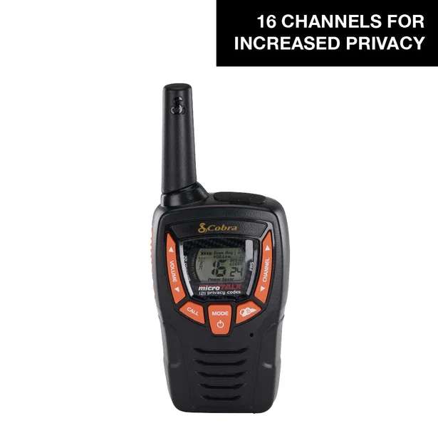 Cobra AM655 12km 2-Way Adventure PMR Radio 1 Pair