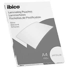 Ibico Basics Gloss Laminating Pouches Medium