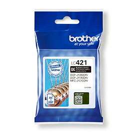 BROTHER LC421BK Black Ink Cartridge