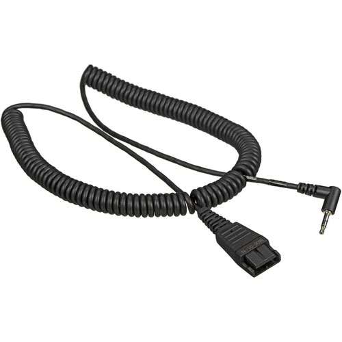 Jabra QD to 2.5 mm Jack 2m Coiled Cord