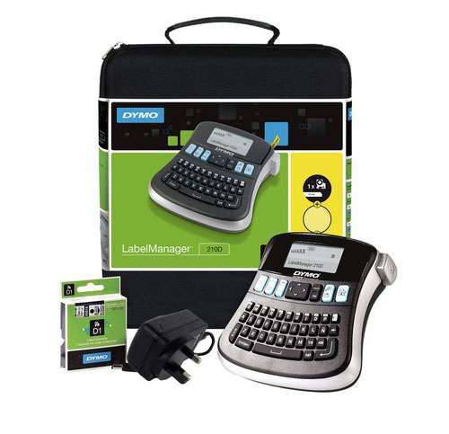 Dymo Labelmanager 210D Label Maker Kit