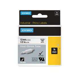Dymo 18055 Rhino 12mm White heat Shrink Tube - S0718300
