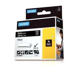 Dymo 1805437 9mm White on Black