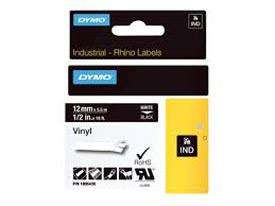 Dymo 1805435 12mm White on Black