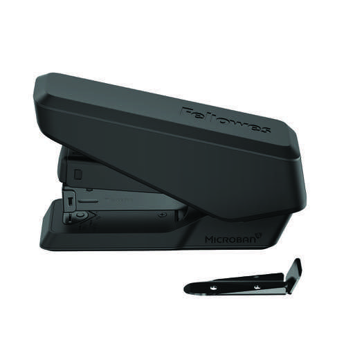 Fellowes LX840 25 Sheet Half Strip Easy Press Stapler - Black