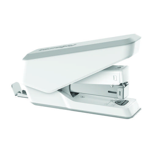 Fellowes LX840 25 Sheet Half Strip Easy Press Stapler - White
