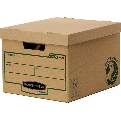 Fellowes 4470601 Earth Standard Storage Box Pack of 10