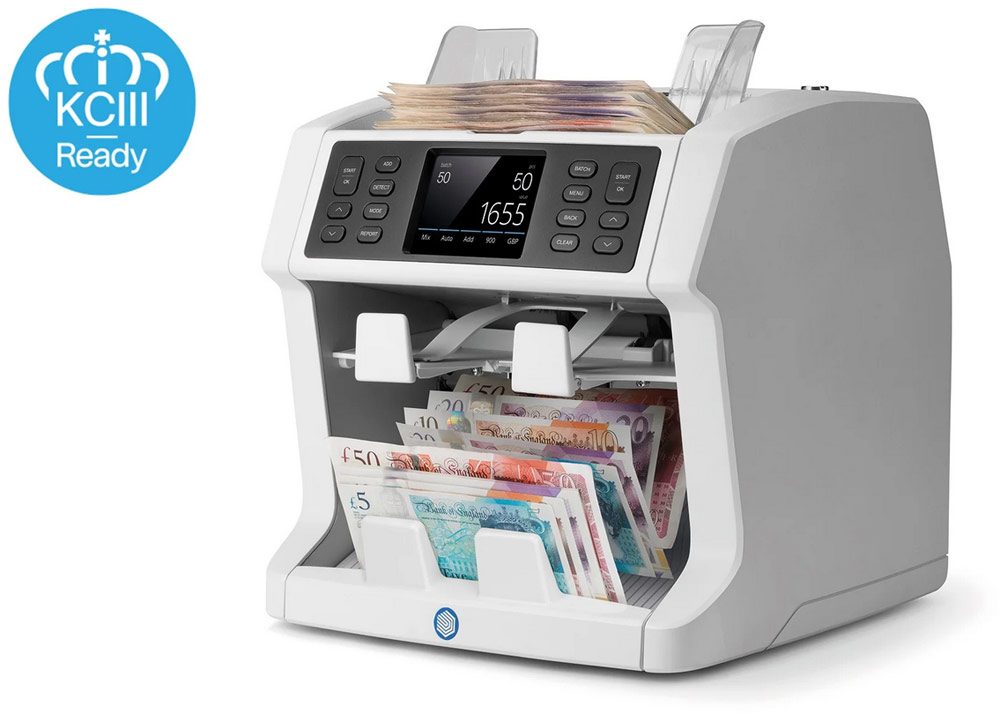 Safescan 2985-Sx (G3) Banknote Value Counter And Sorter