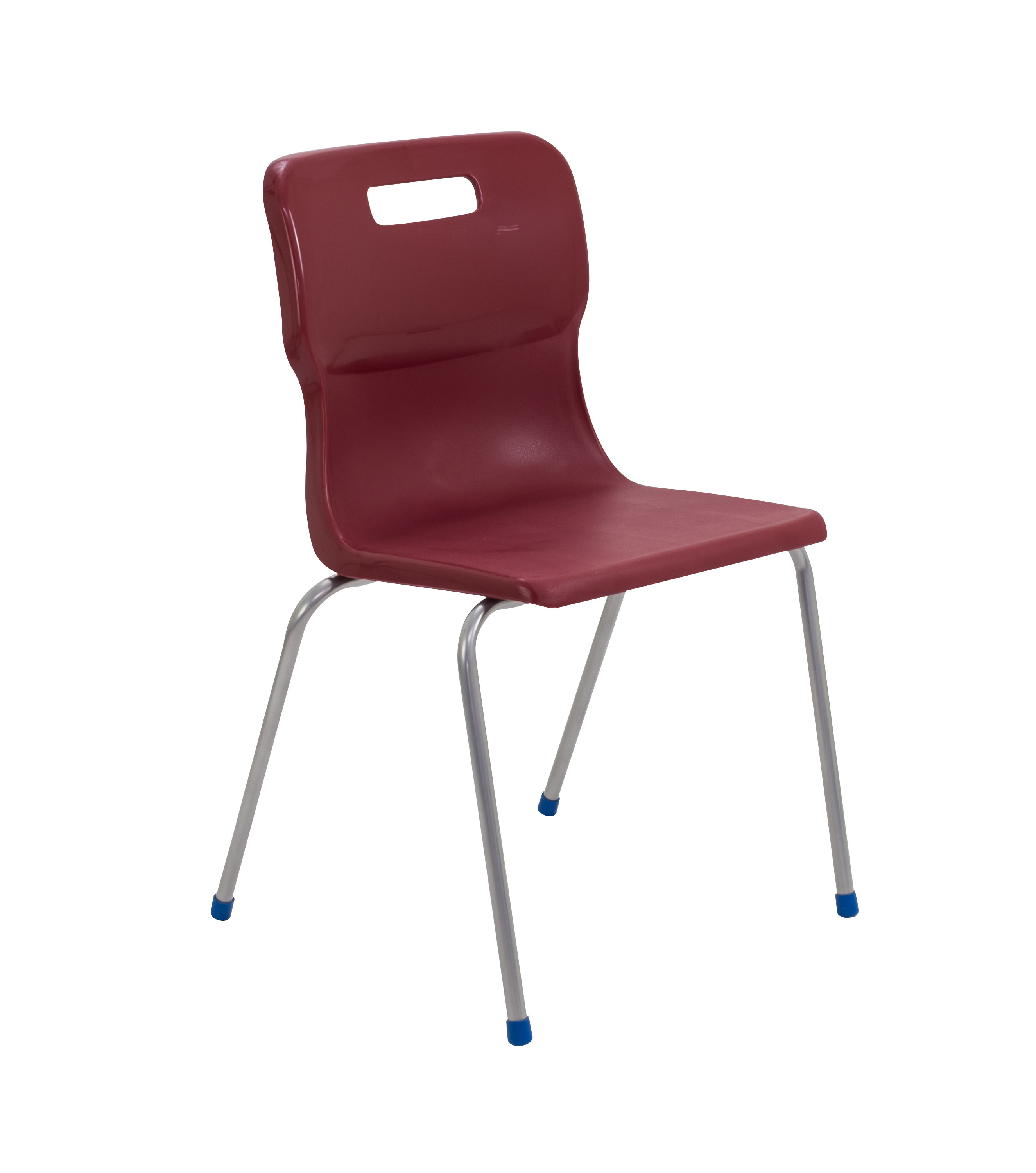 Titan 4 Leg Chair | Size 6 | Age 14+ | Burgundy