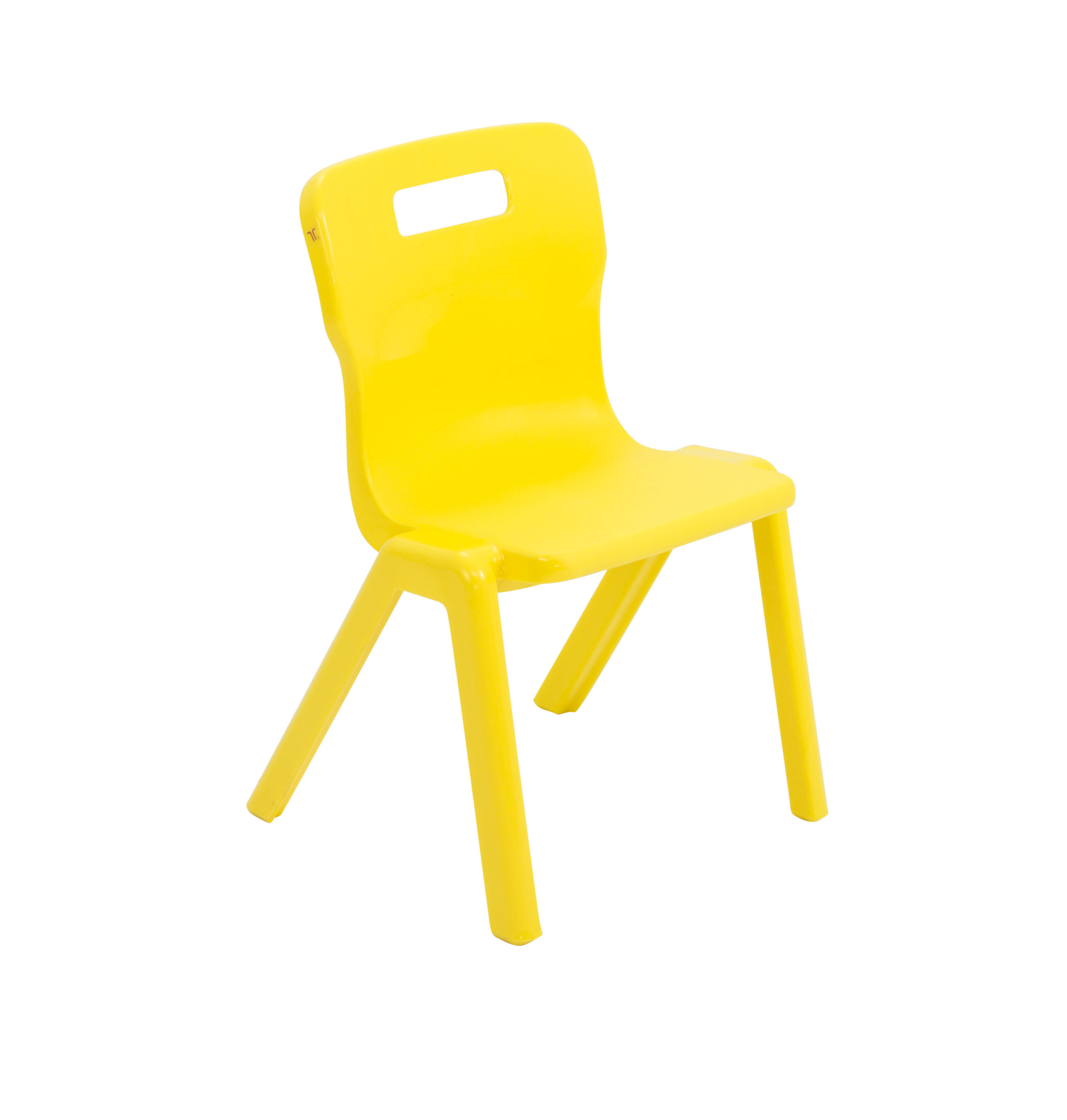 Titan One Piece Chair | Size 2 | Age 4-6 | Yellow