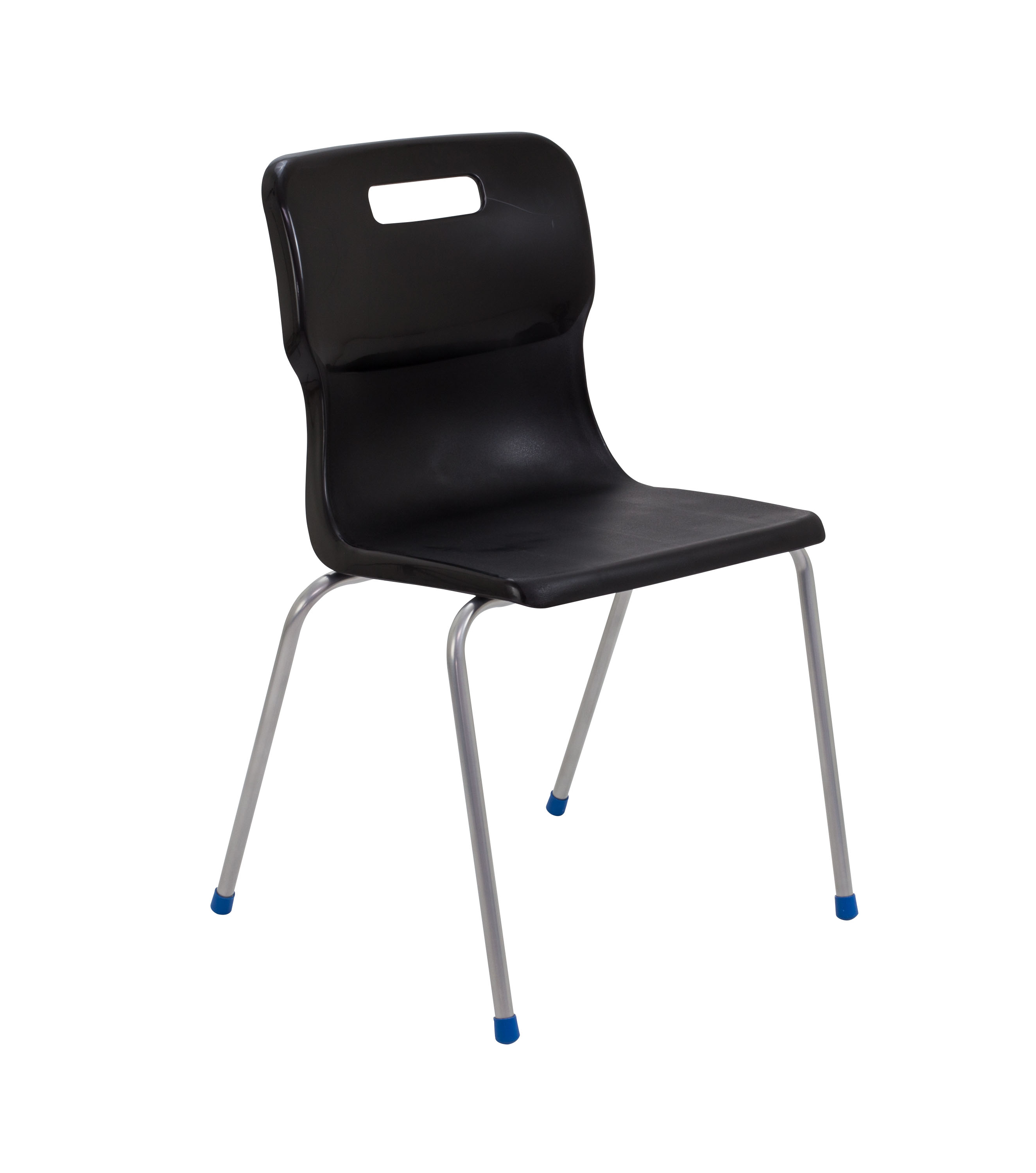 Titan 4 Leg Chair | Size 6 | Age 14+ | Black