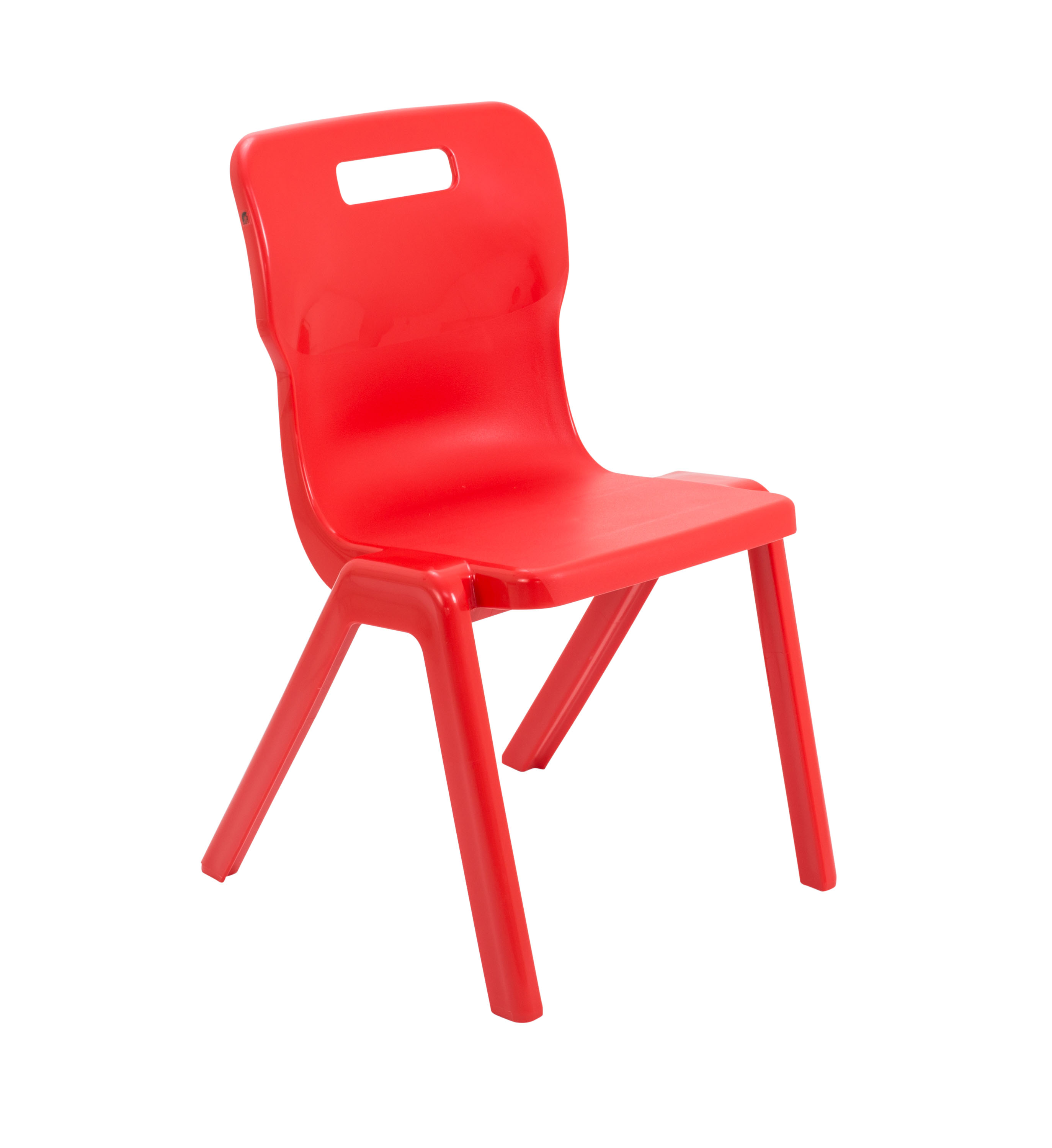 Titan One Piece Chair | Size 5 | Age 11-14 | Red