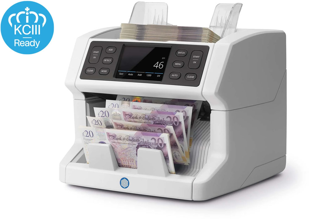 Safescan 2850 Automatic Banknote Counter With Uv Counterfeit Detection