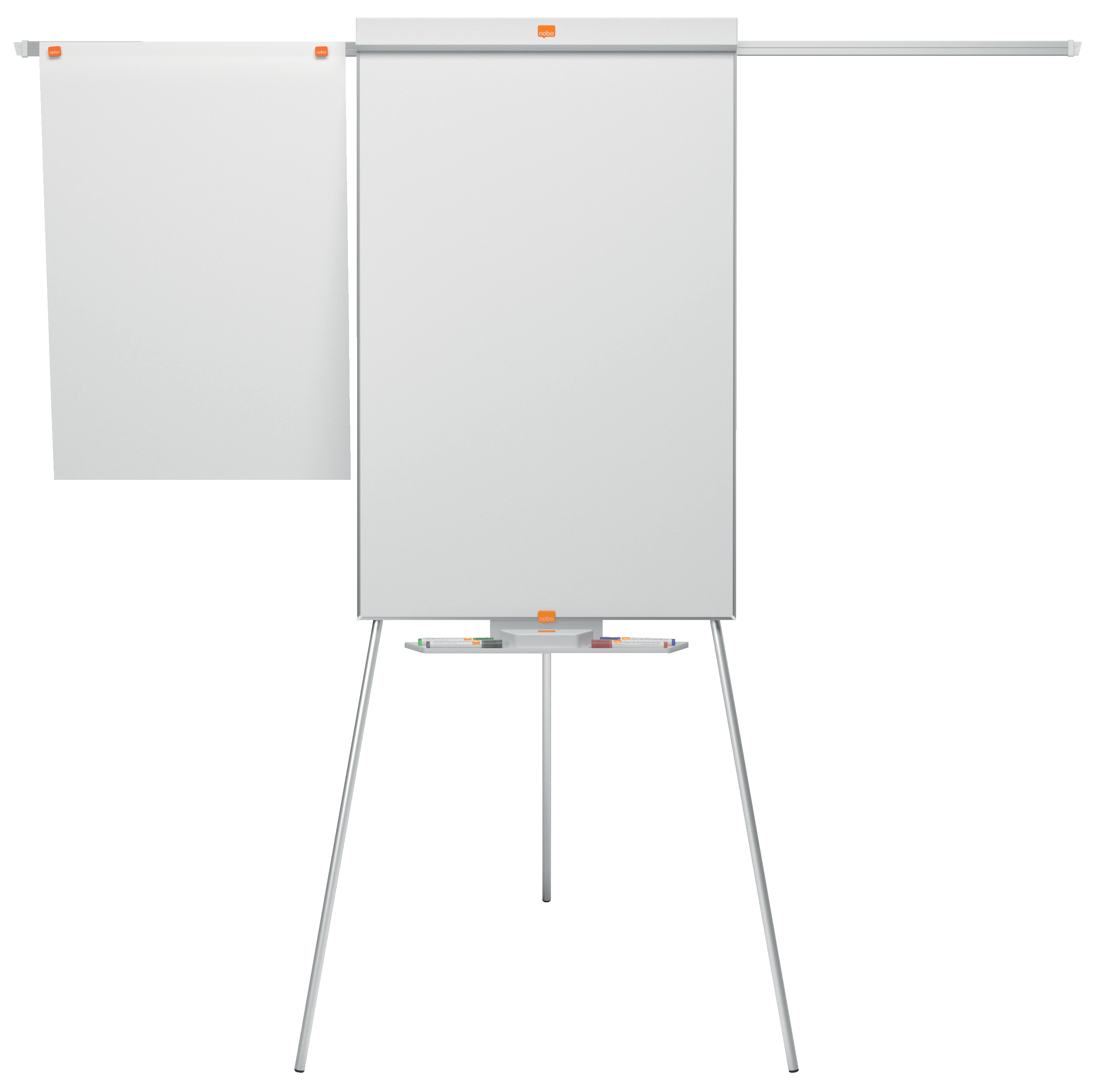 Nobo 1901918 Impression Pro Nano Clean Tripod Flipchart Easel Including Extendable Arms