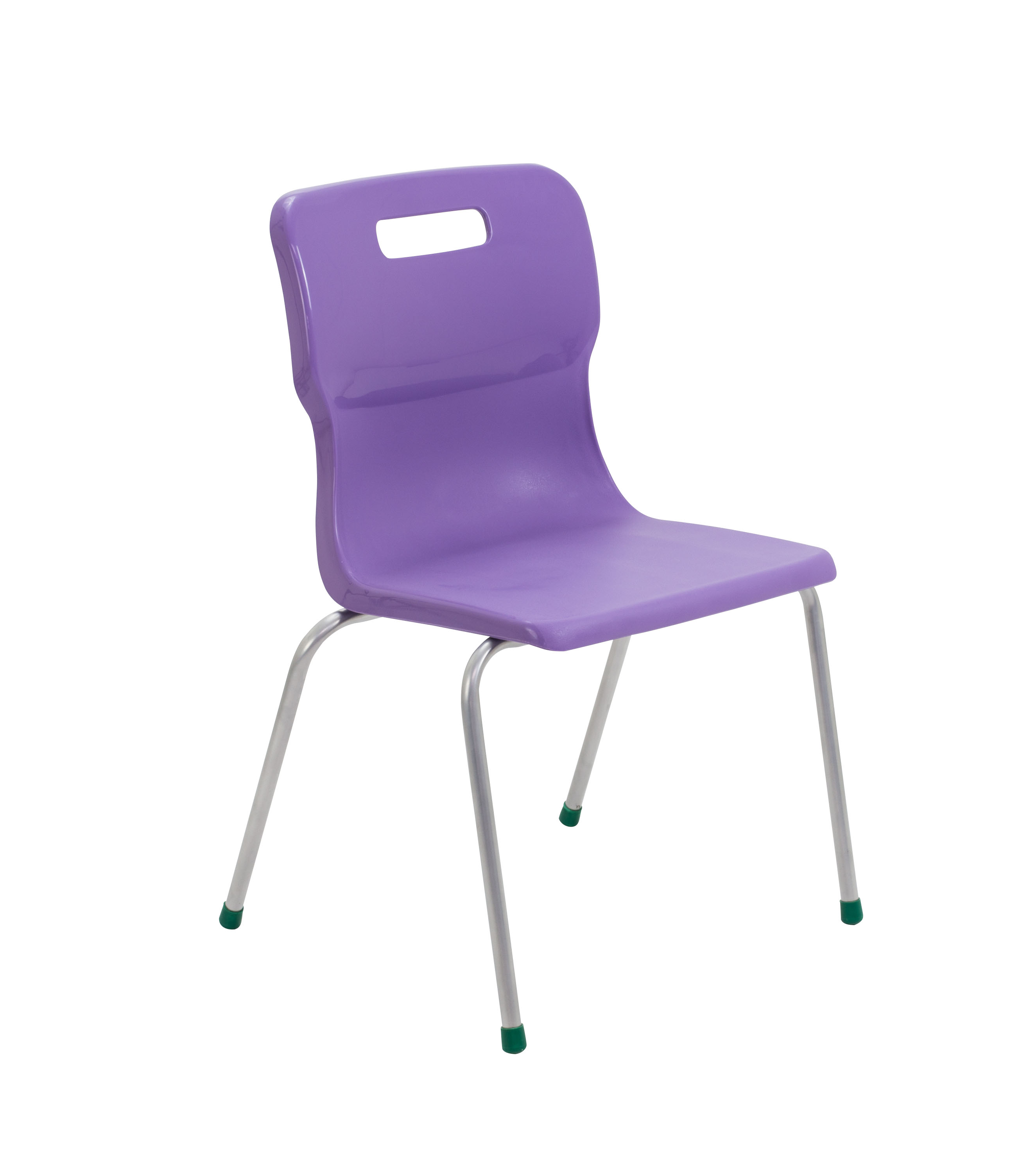 Titan 4 Leg Chair | Size 5 | Age 11-14 | Purple