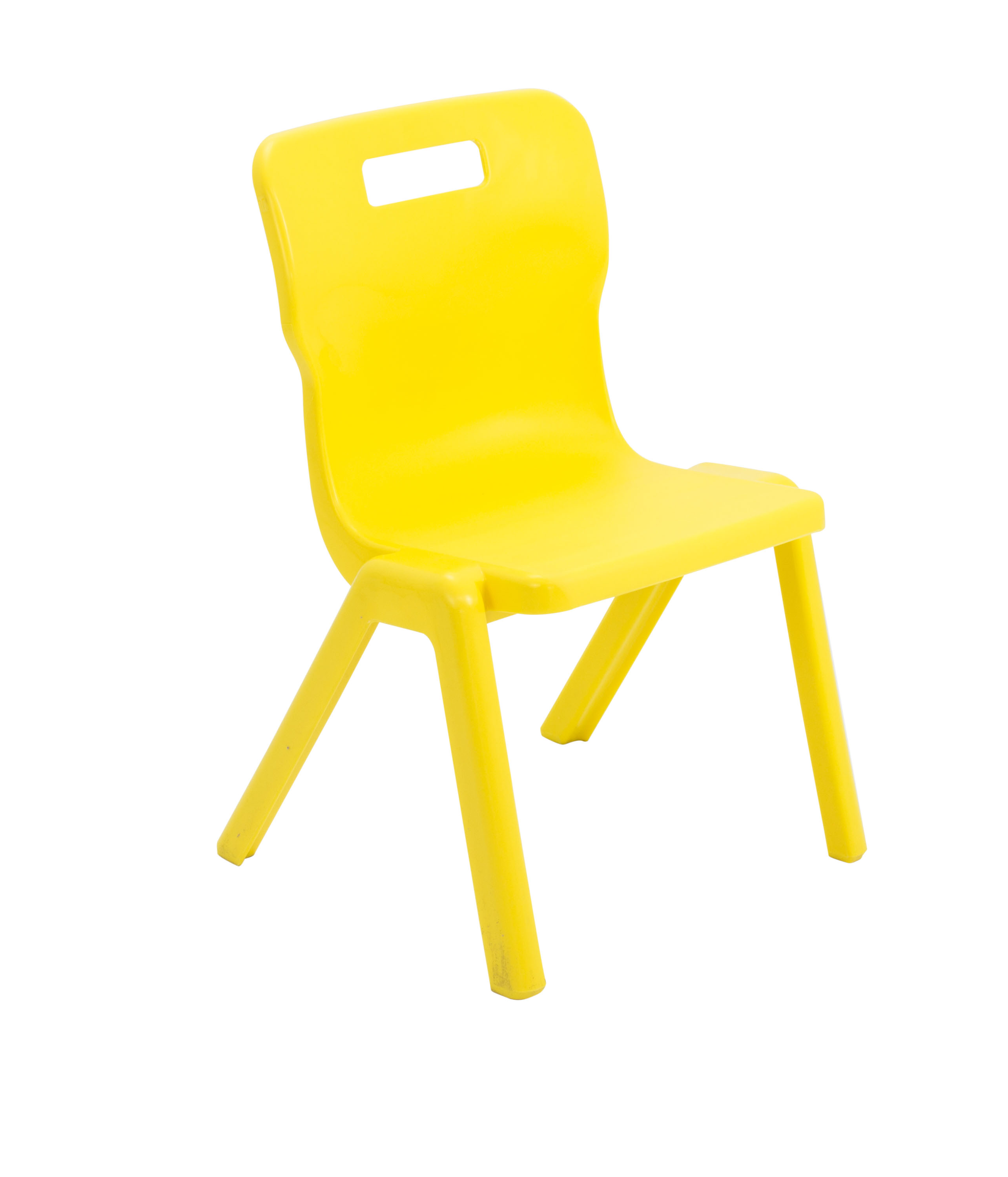 Titan One Piece Chair | Size 3 | Age 6-8 | Yellow