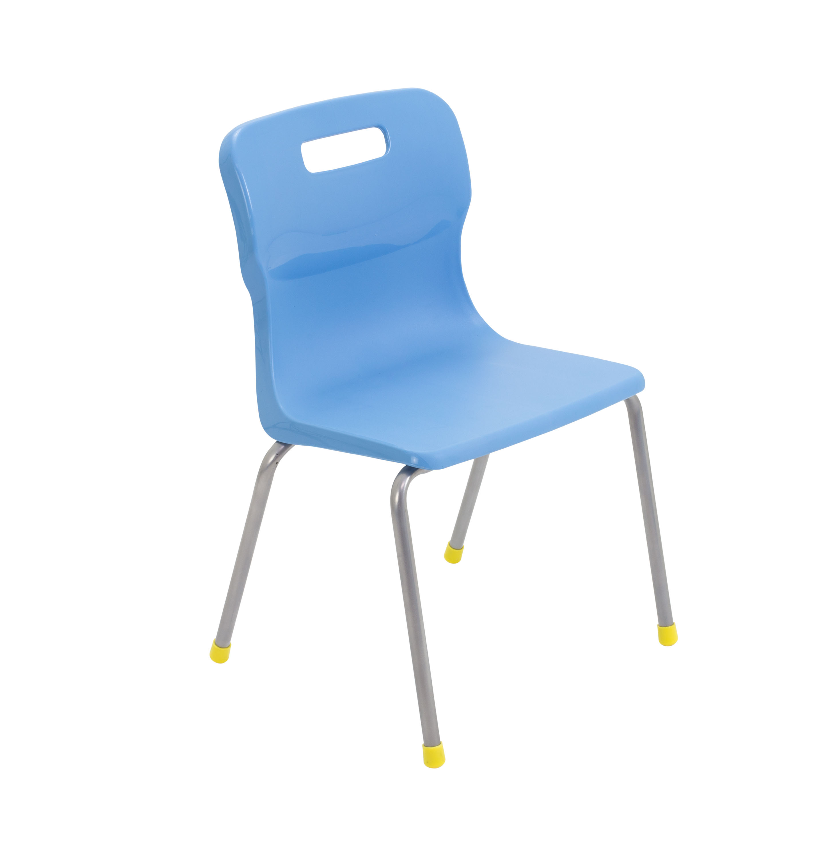 Titan 4 Leg Chair | Size 3 | Age 6-8 | Sky Blue