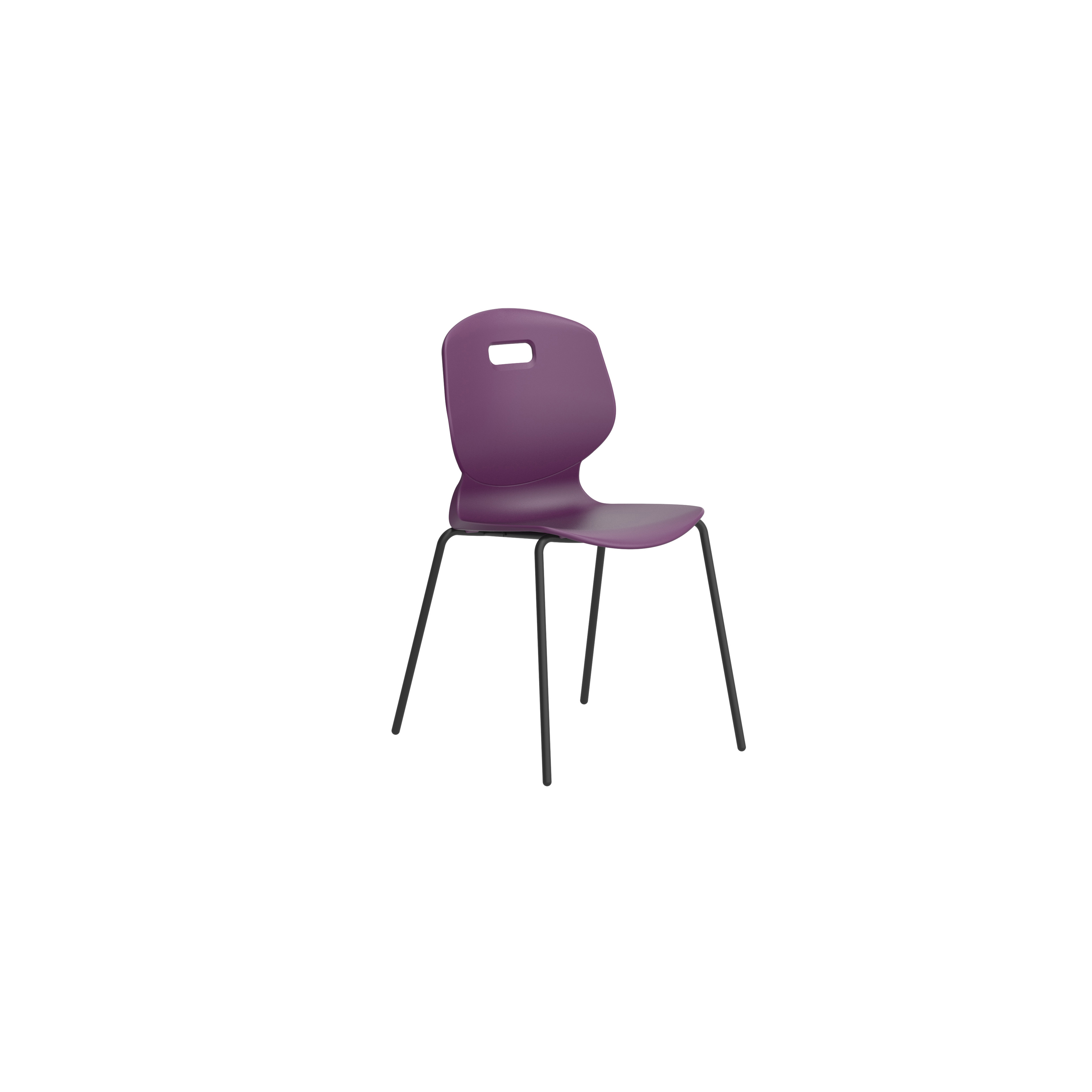 Arc 4 Leg Chair | Size 6 | Age 14+ | Grape