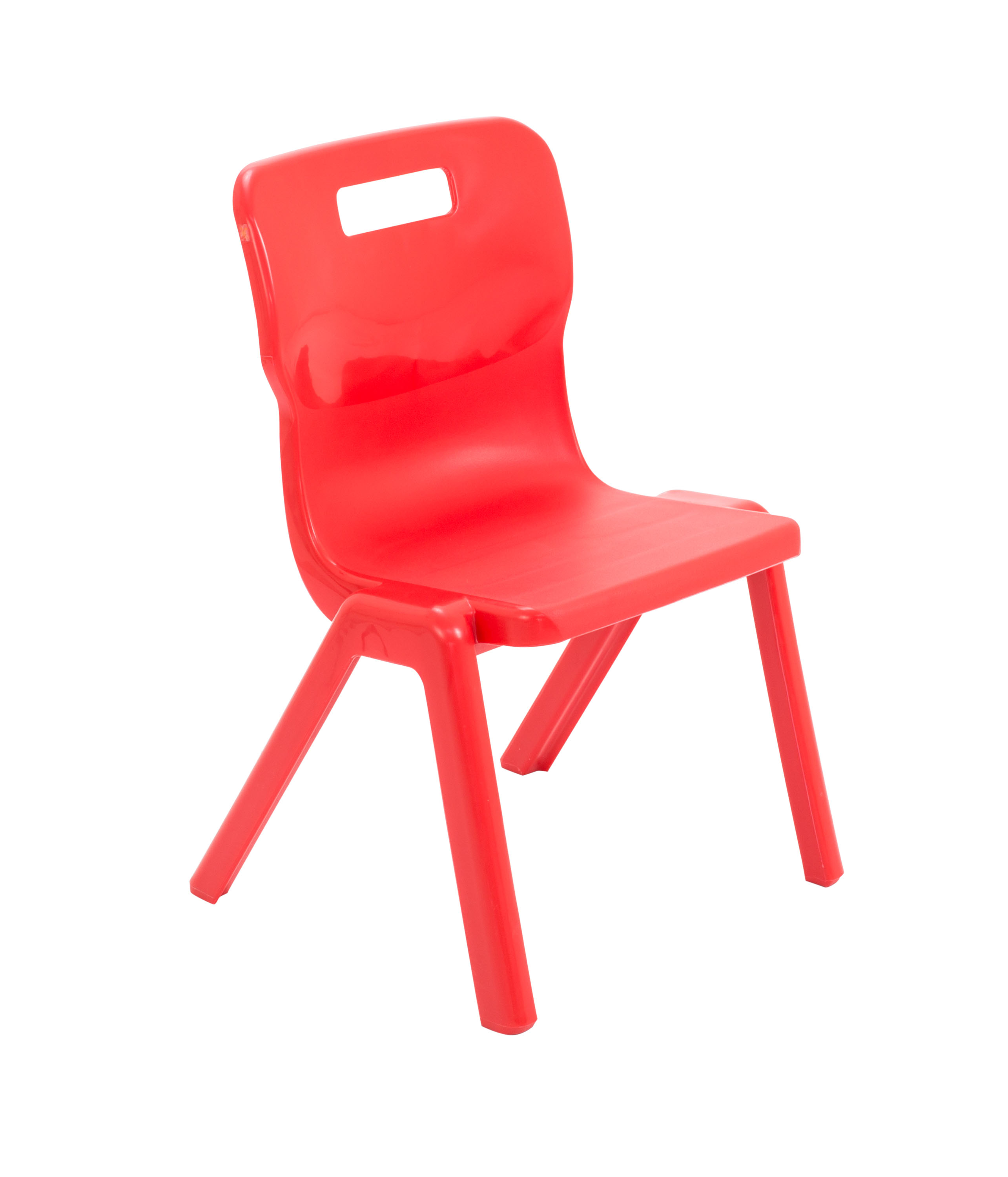 Titan One Piece Chair | Size 3 | Age 6-8 | Red