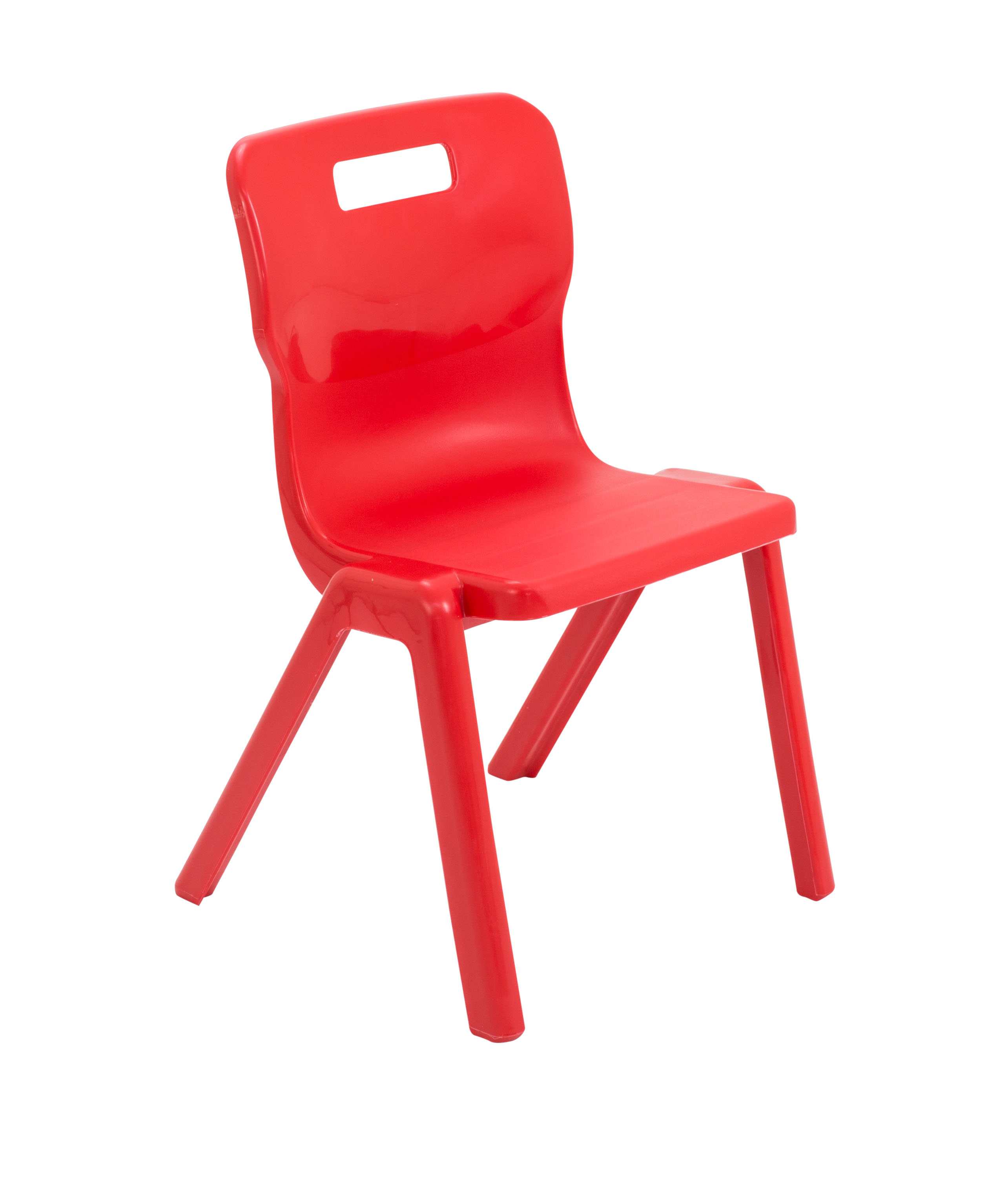 Titan One Piece Chair | Size 4 | Age 8-11 | Red