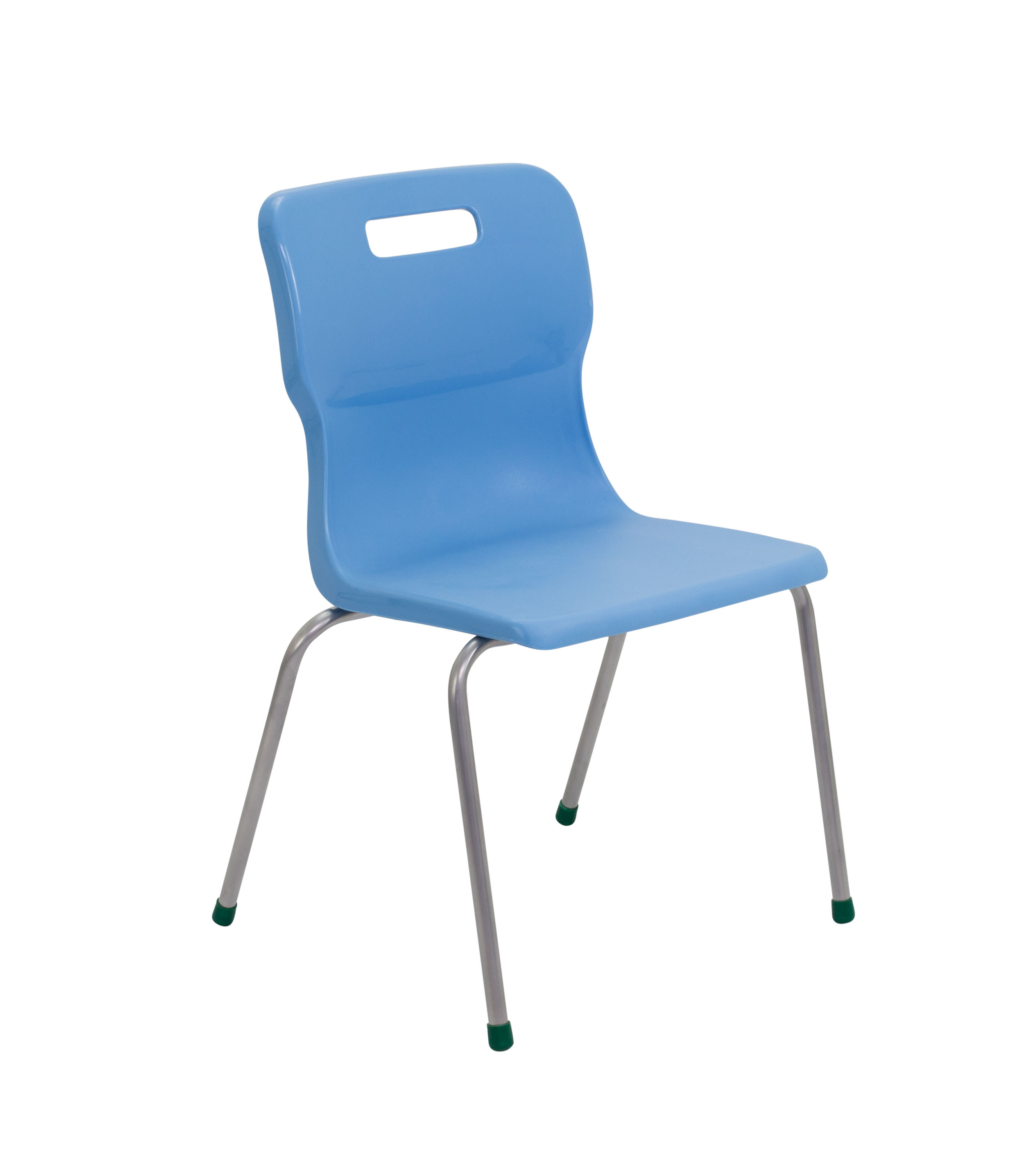 Titan 4 Leg Chair | Size 5 | Age 11-14 | Sky Blue