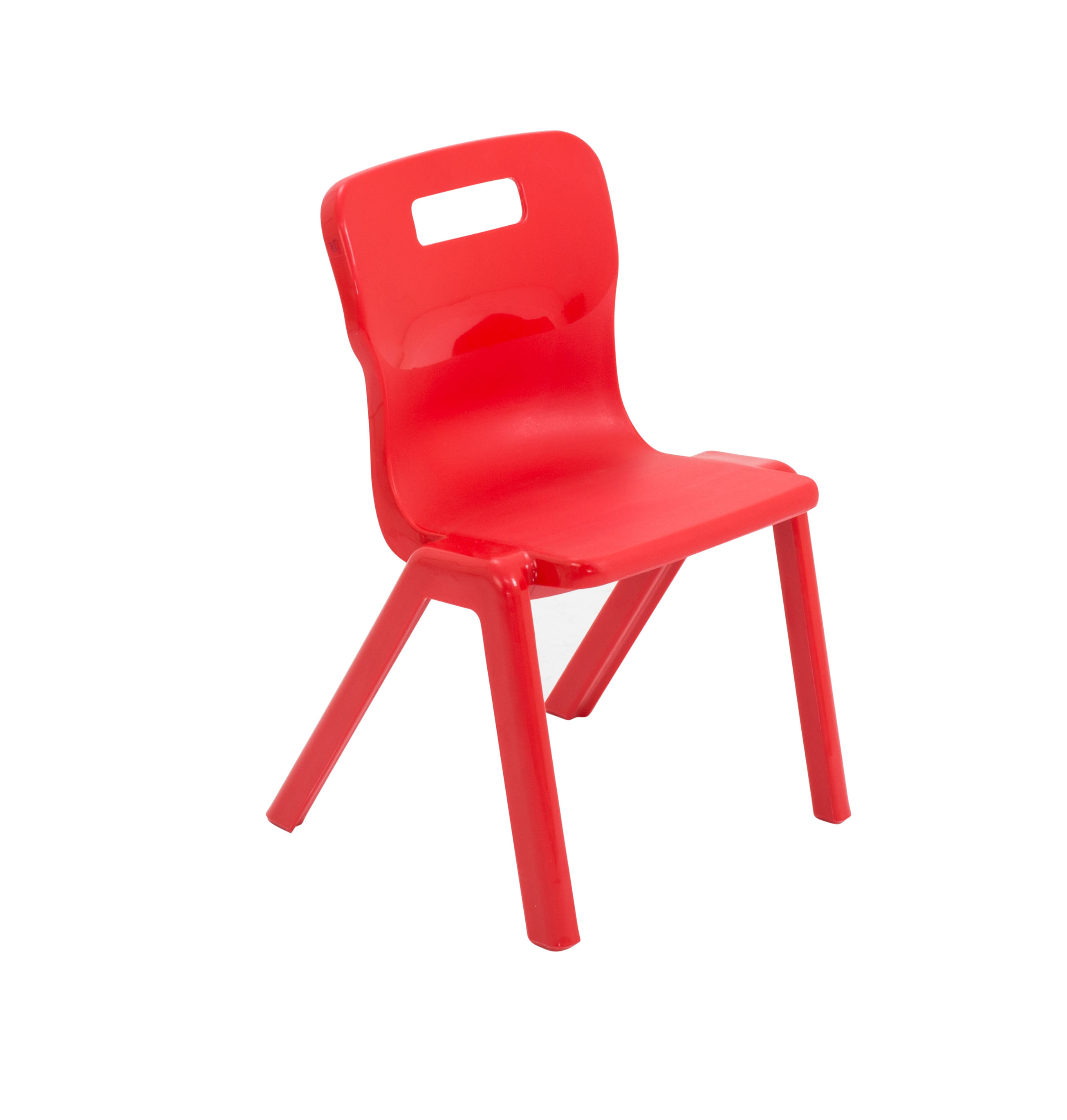 Titan One Piece Chair | Size 2 | Age 4-6 | Red