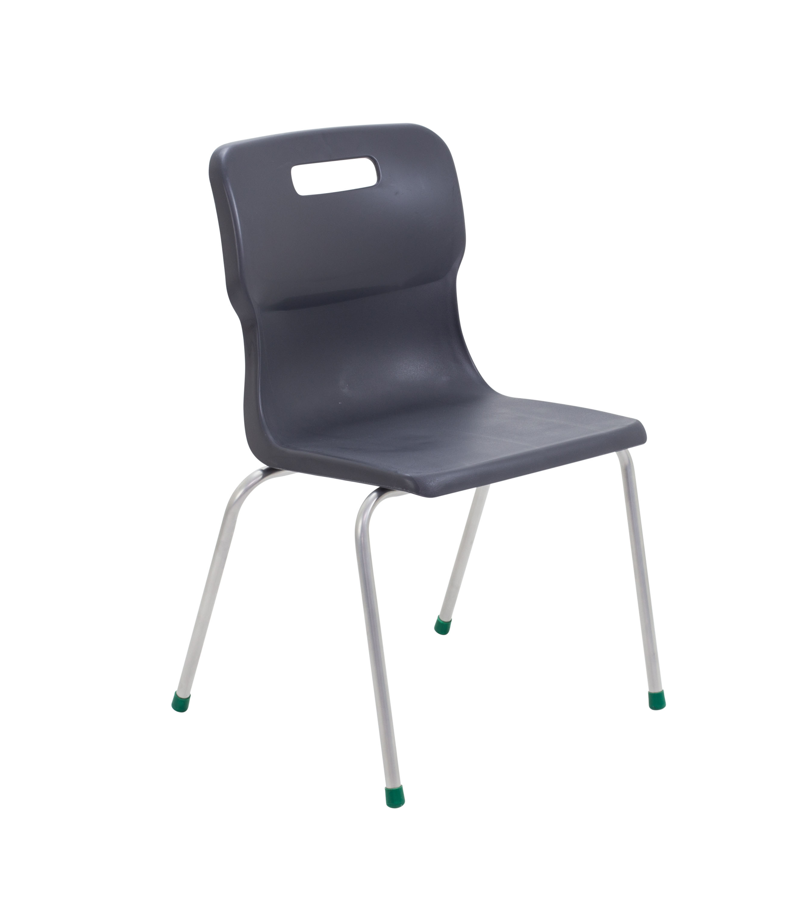 Titan 4 Leg Chair | Size 5 | Age 11-14 | Charcoal