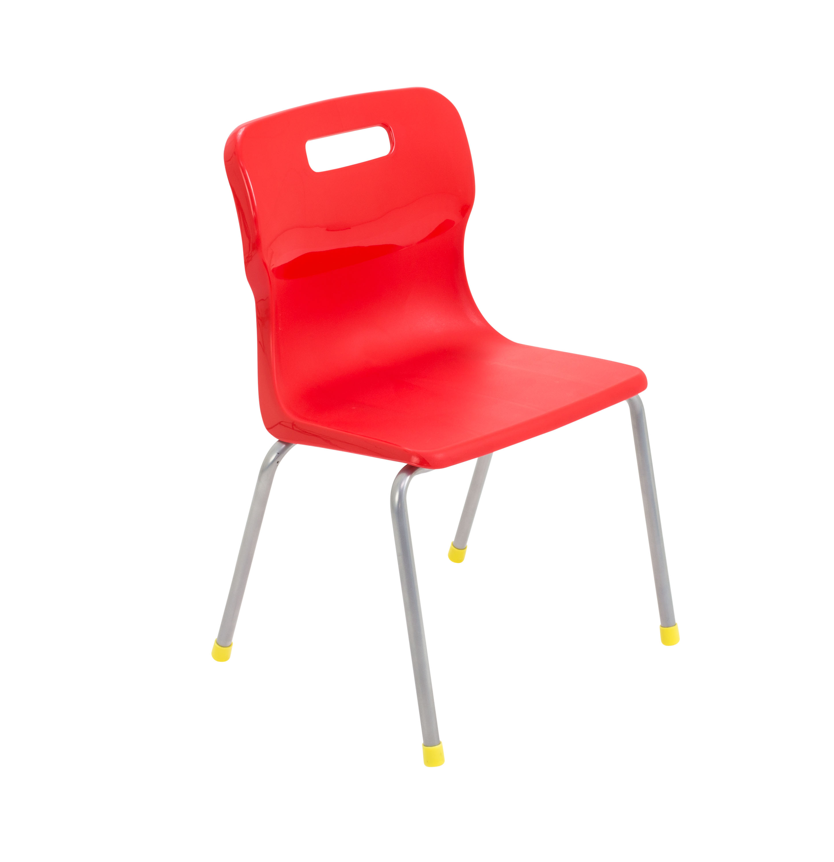 Titan 4 Leg Chair | Size 3 | Age 6-8 | Red