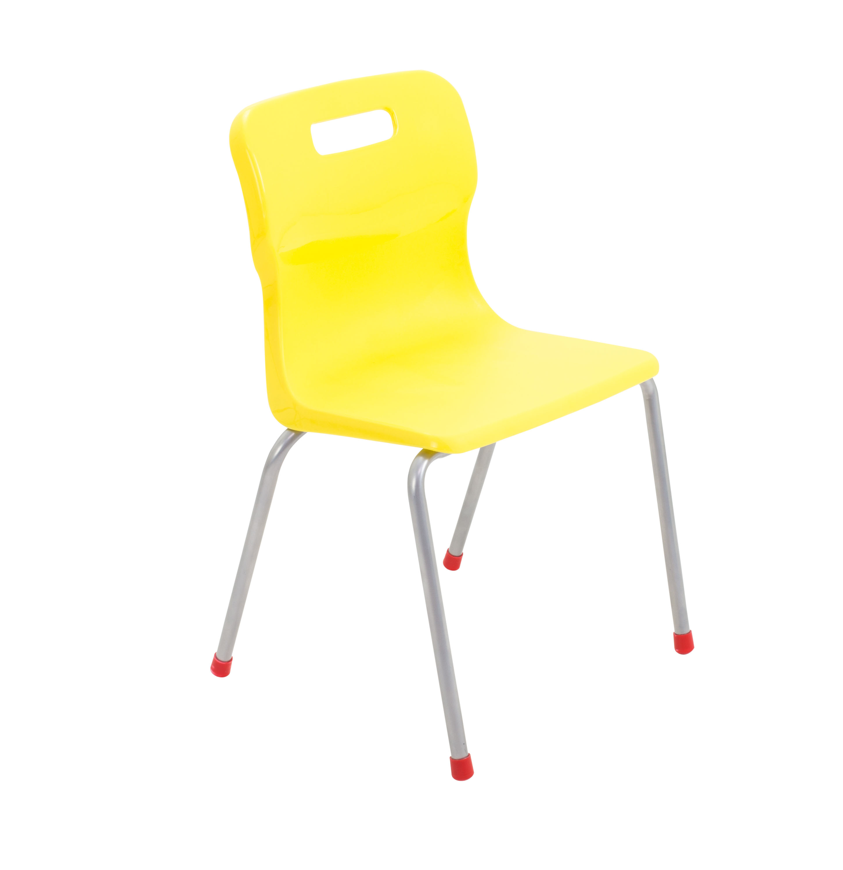 Titan 4 Leg Chair | Size 4 | Age 8-11 | Yellow