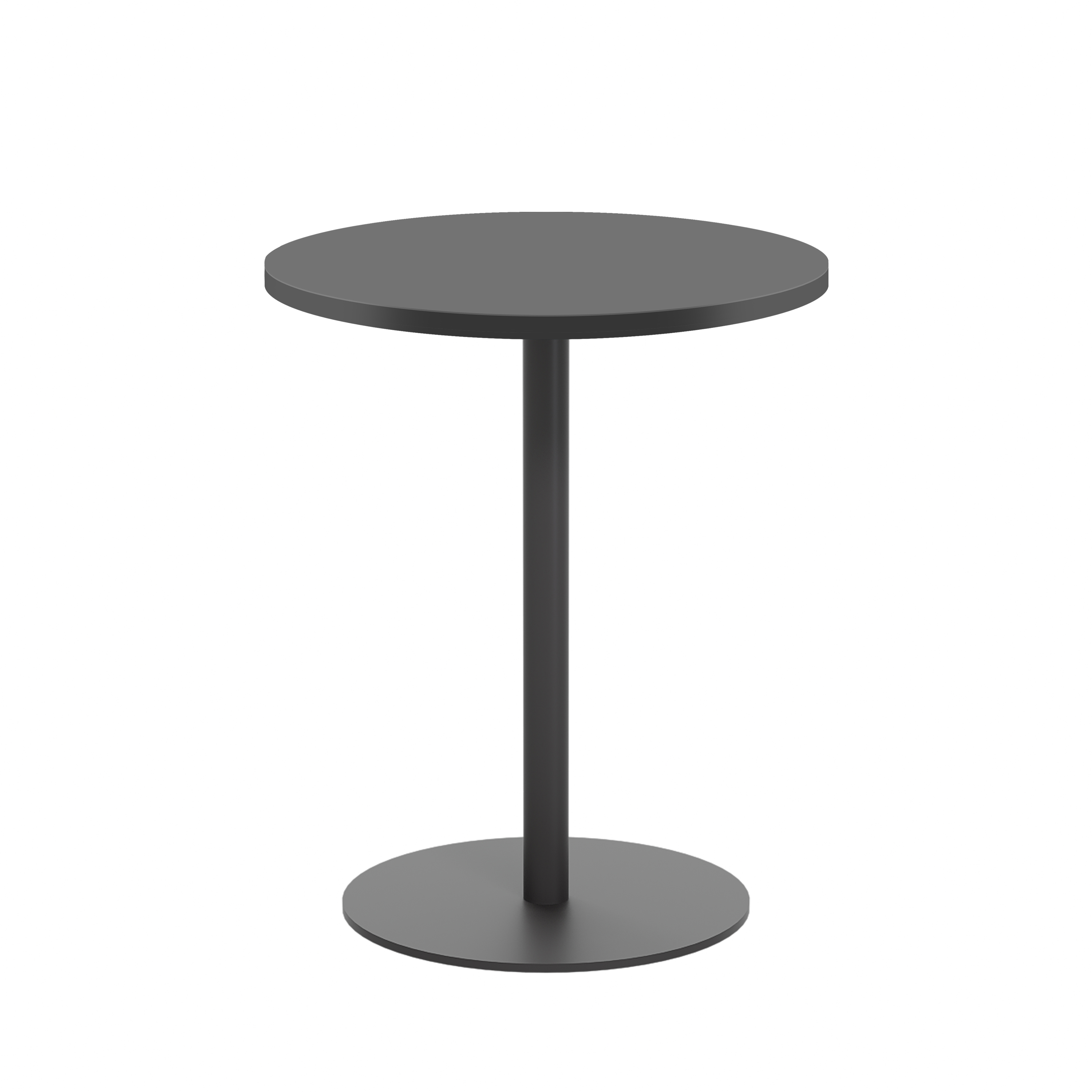 Contract Table Mid | 600mm | Black/Black