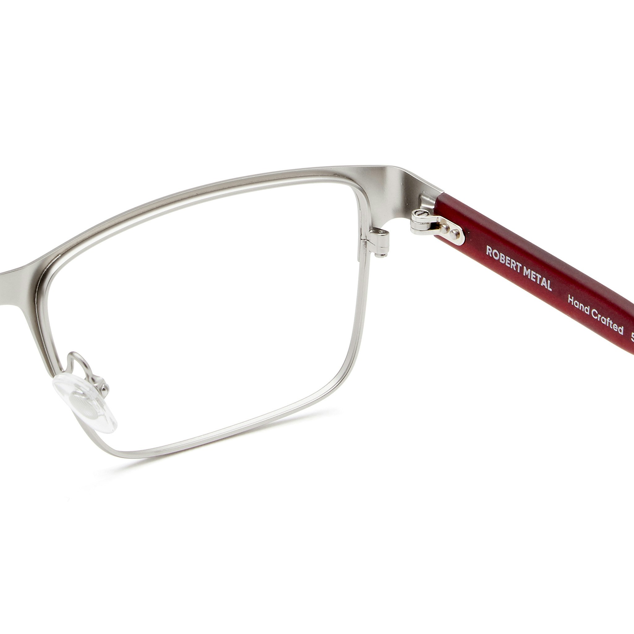 Robert Metal - Burgundy Glasses 