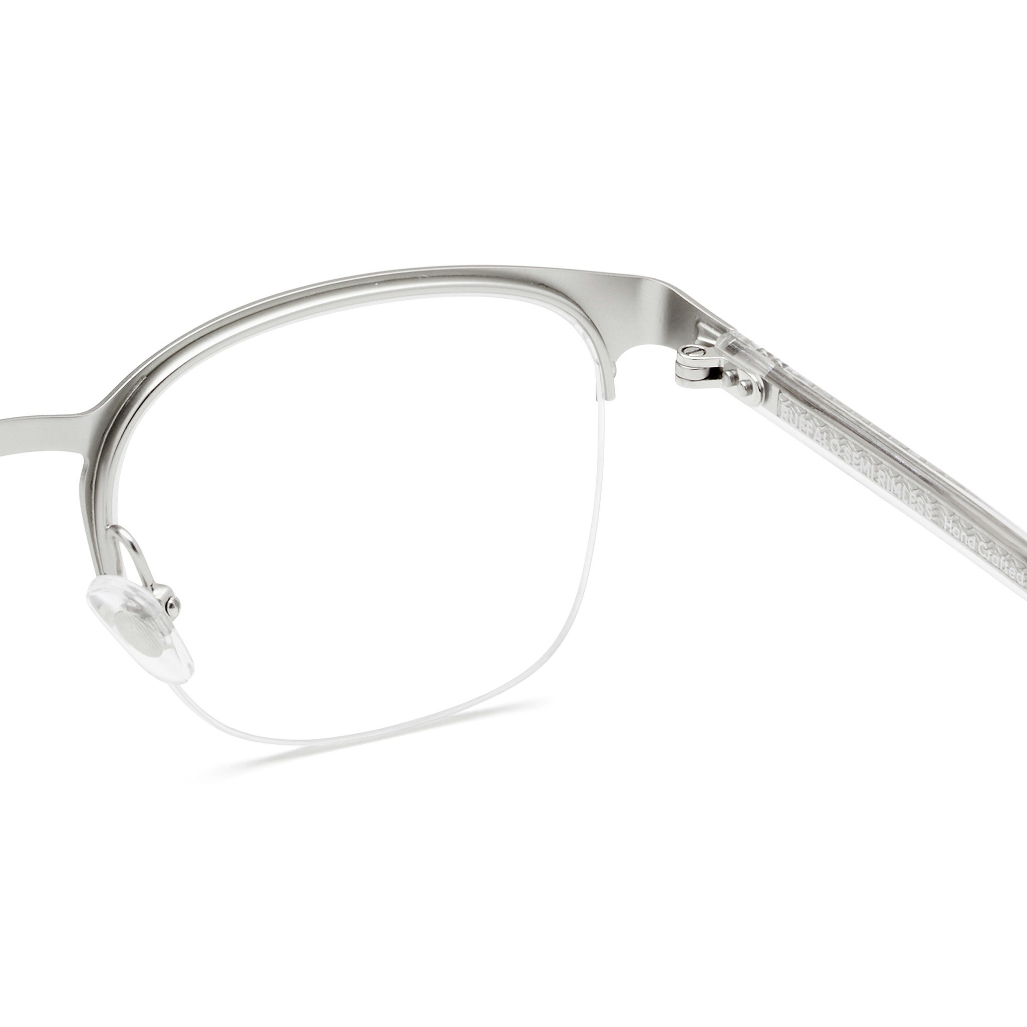 Ruffalo Semi Rimless Matte Black Glasses Bailey Nelson New Zealand
