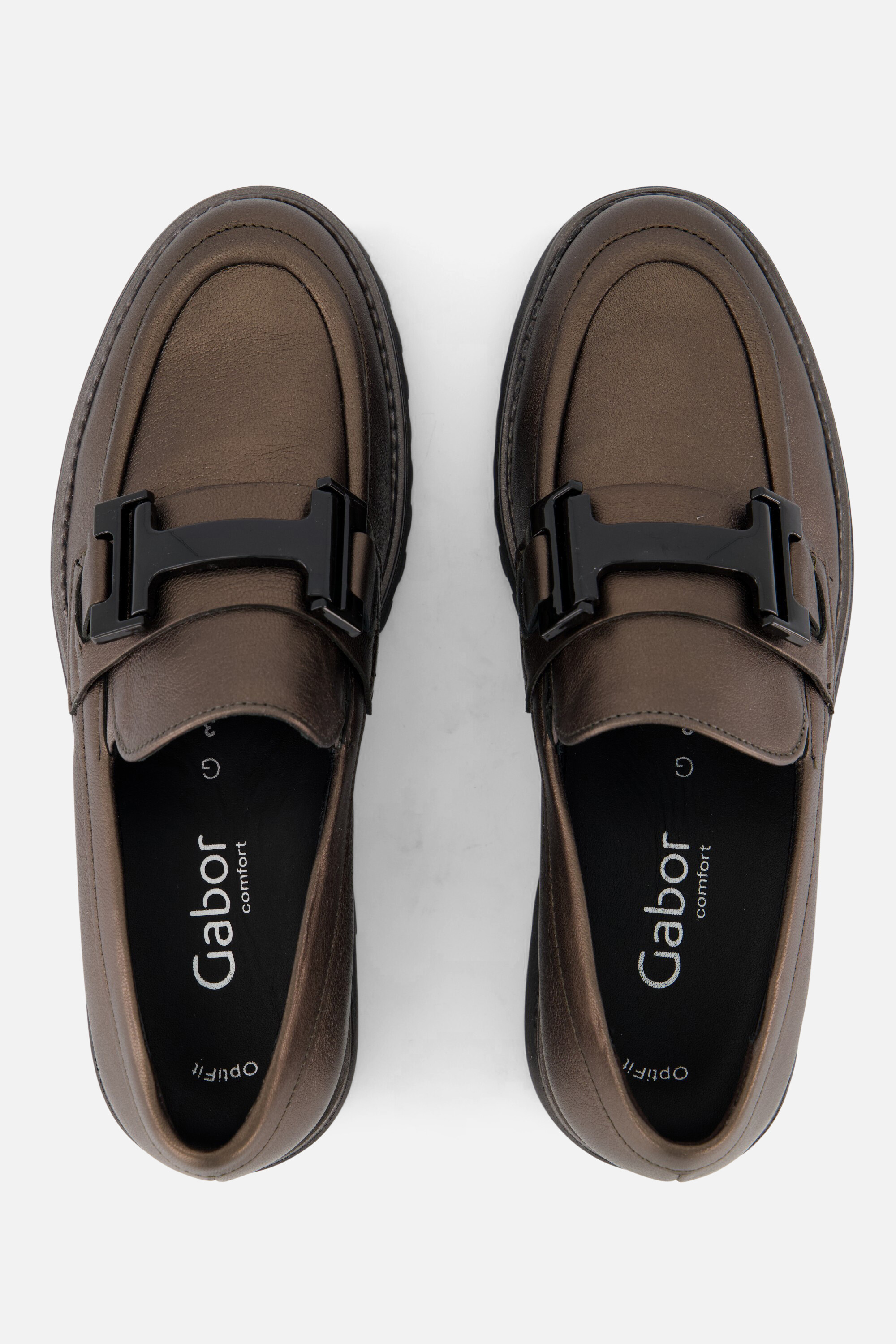 Gabor Loafers brons Leer afbeelding 2