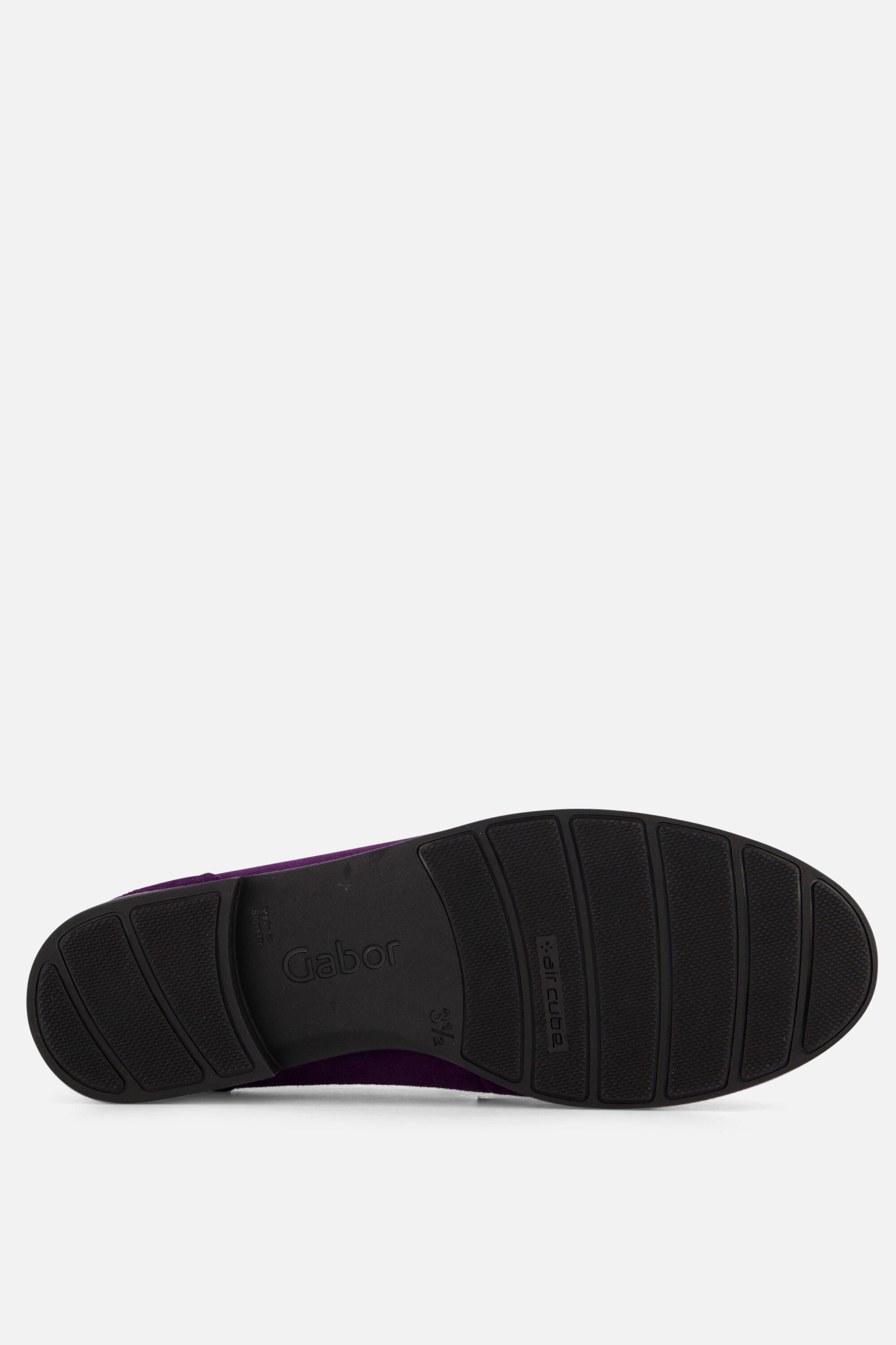 Gabor Instappers paars Suede afbeelding 3