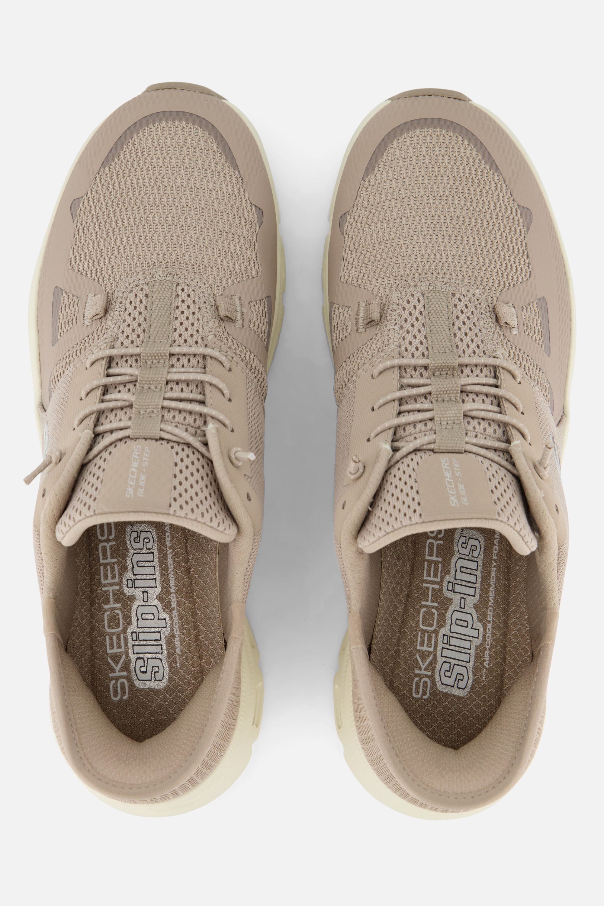 Skechers Slip-ins Glide Step Instappers beige afbeelding 4